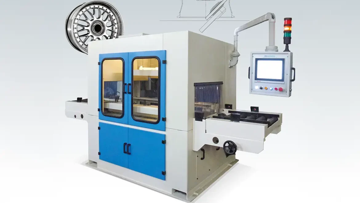 Alüminyum Jant Açılı Çapak Alma Ünitesi